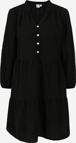 Robe Gap Tall en noir : devant