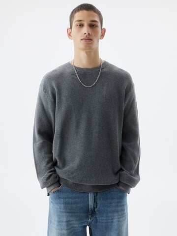 Pull&Bear Pullover i grå: forside