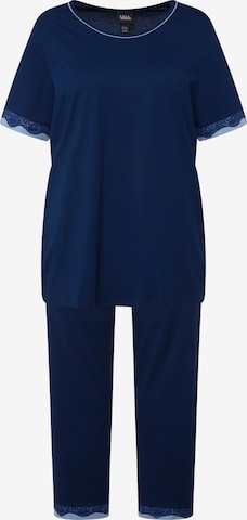Ulla Popken Pajama in Blue: front