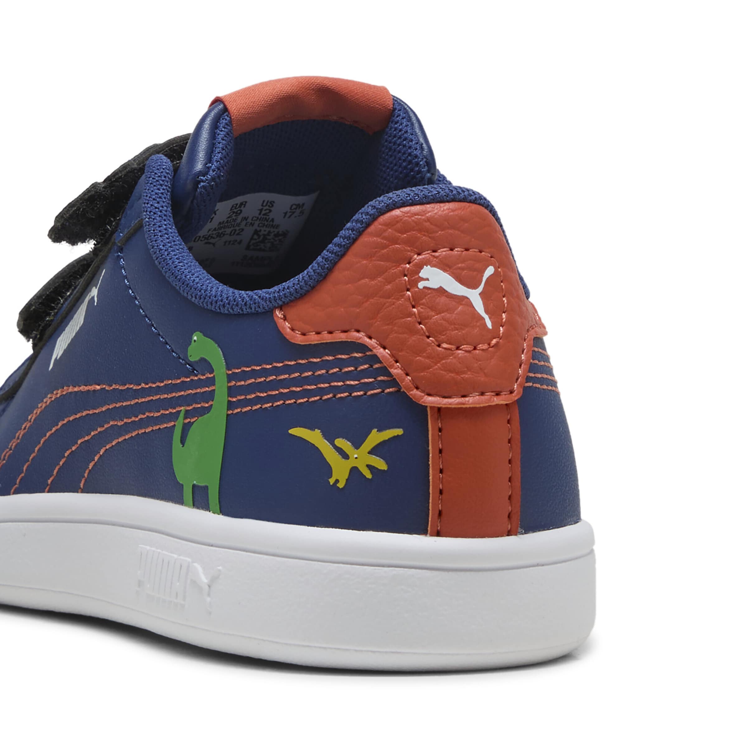 PUMA Sneaker 'Smash 3.0 Dino' in Blau