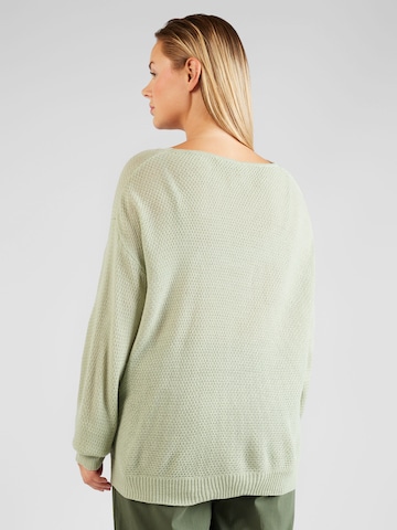 Z-One Sweter 'Cleo' w kolorze zielony