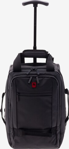 Gladiator Trolley in Schwarz: Vorderseite