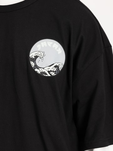 Maglietta 'Wave Warrior' di ALPHA INDUSTRIES in nero