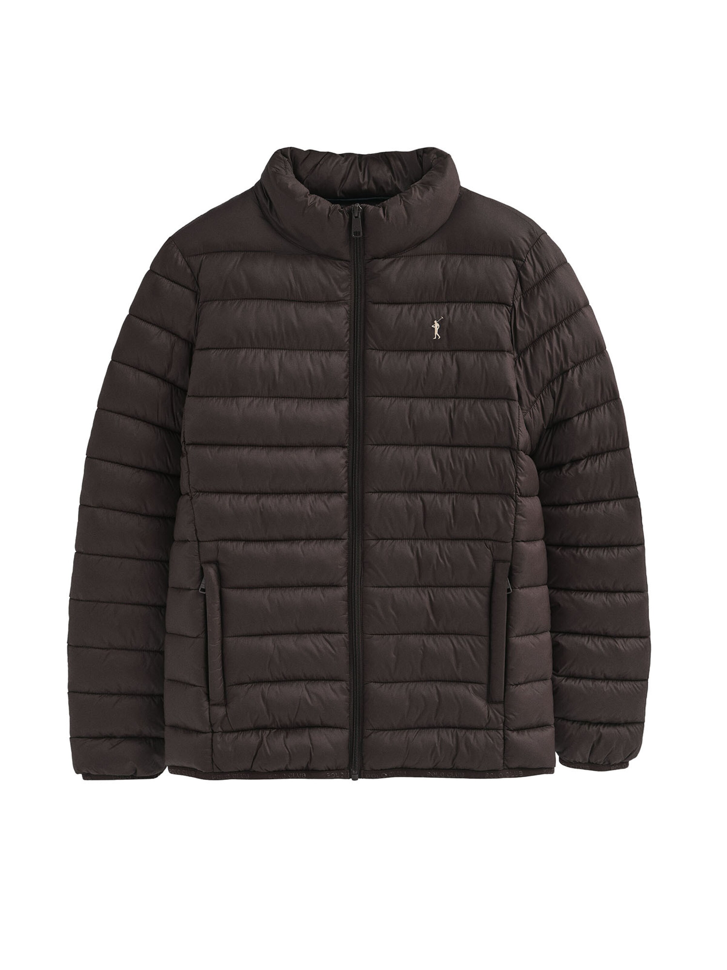 Polo Club Winter Jacket in Brown: front