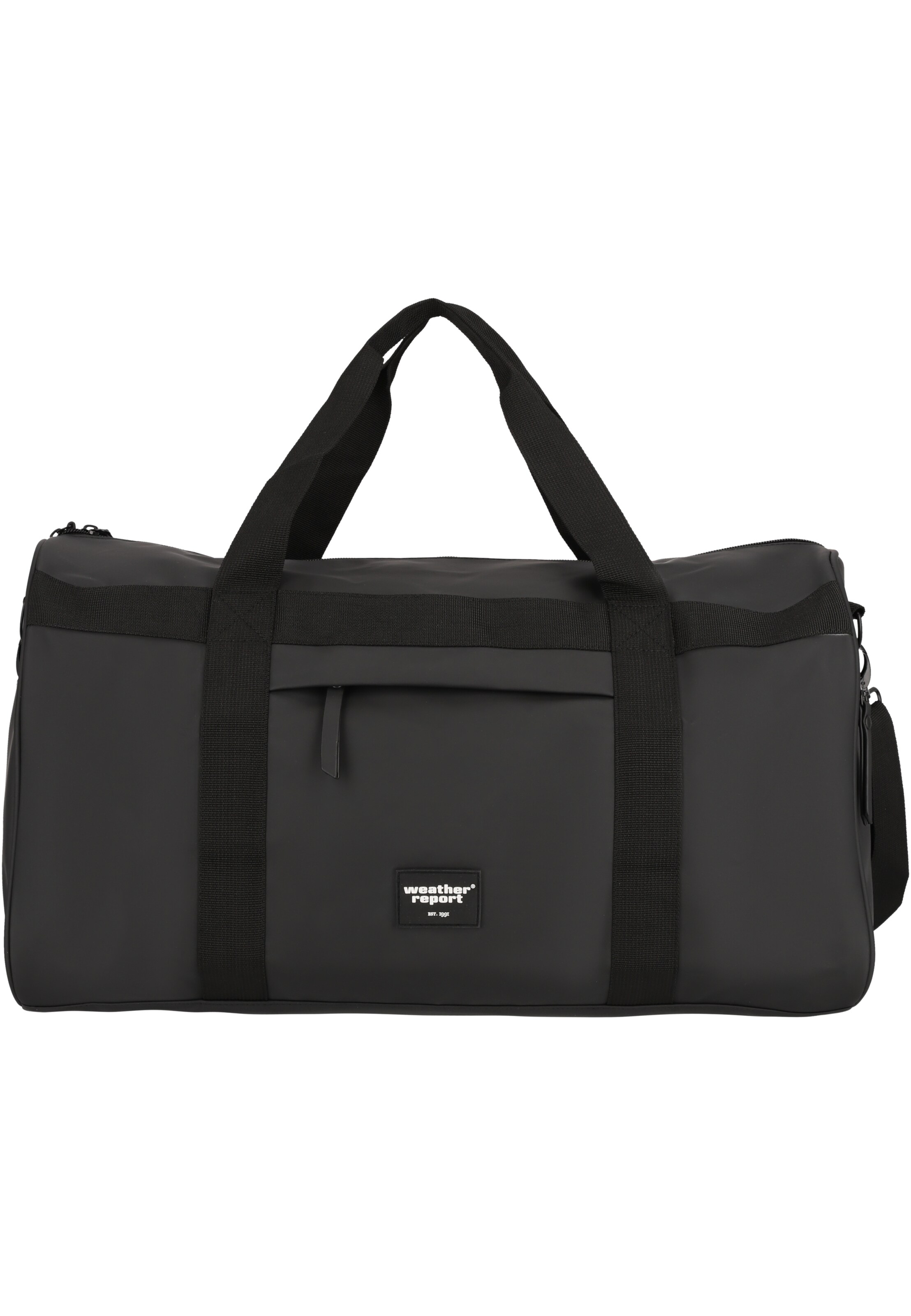 Weather Report Sports bag 'Bronze' in Black: front