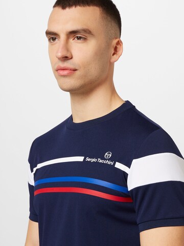 mėlyna Sergio Tacchini Sportiniai marškinėliai 'PLUG'