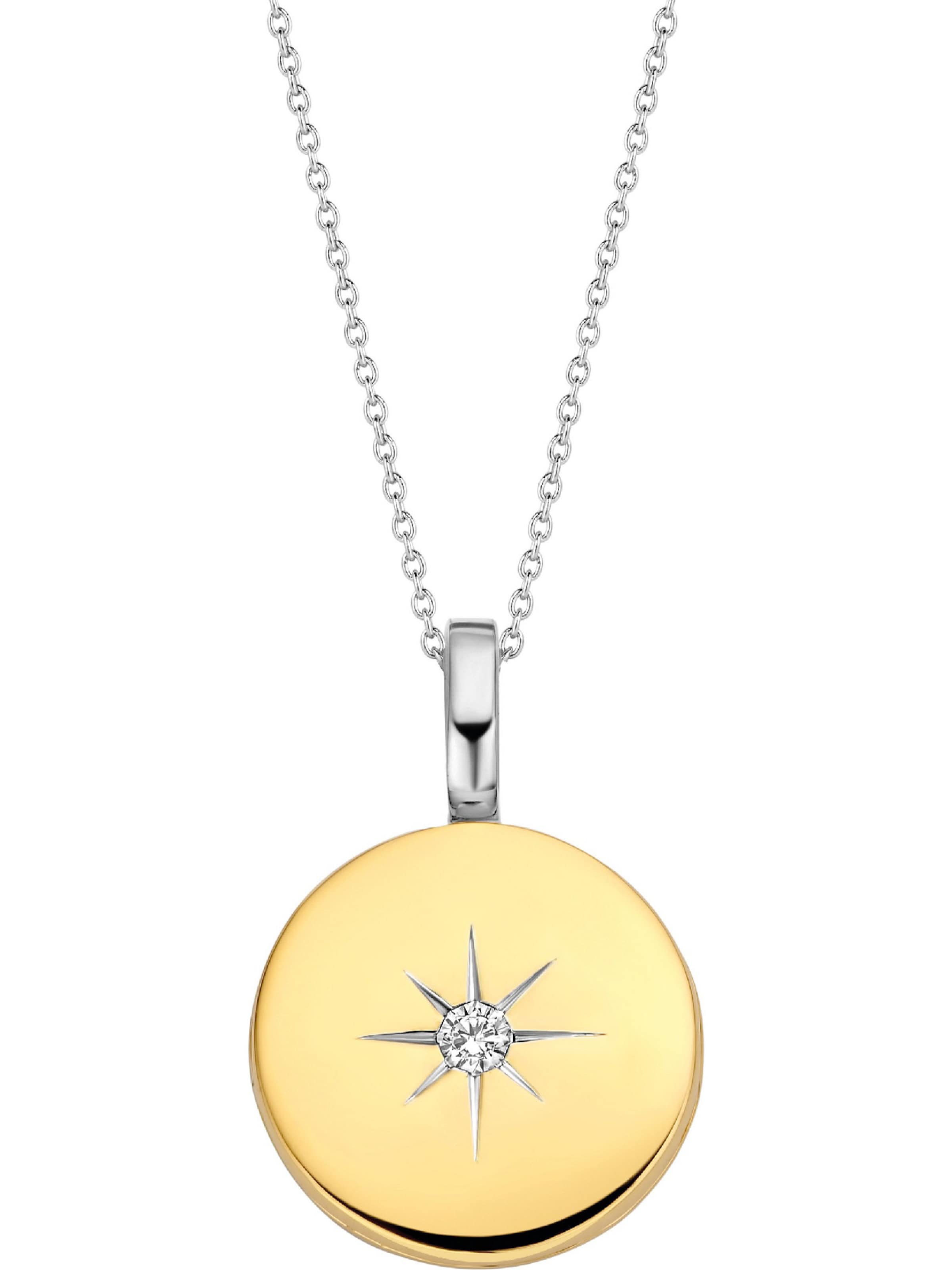 Ti Sento Milano Necklace in Gold: front