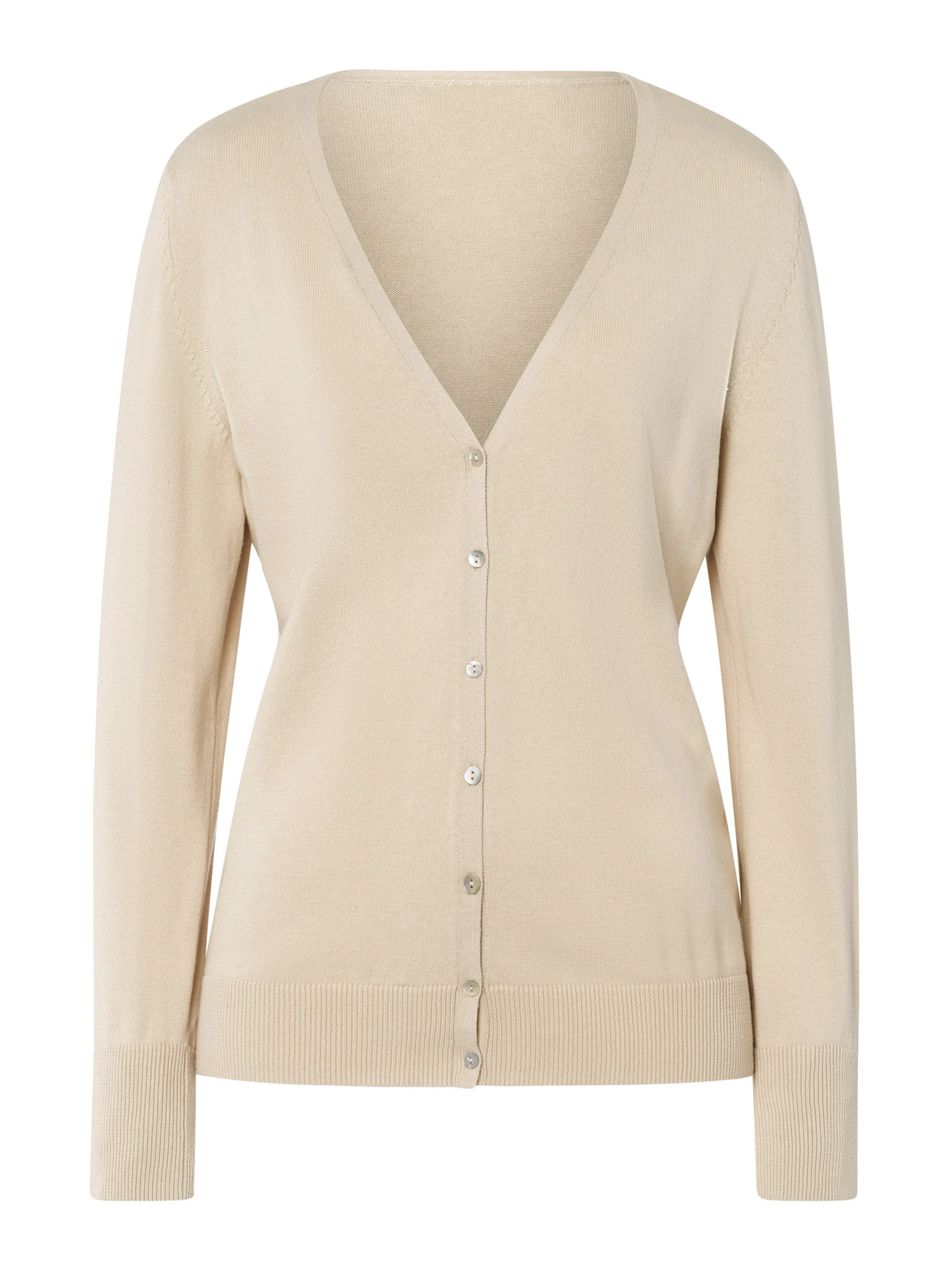 heine Strickjacke in Beige: Vorderseite
