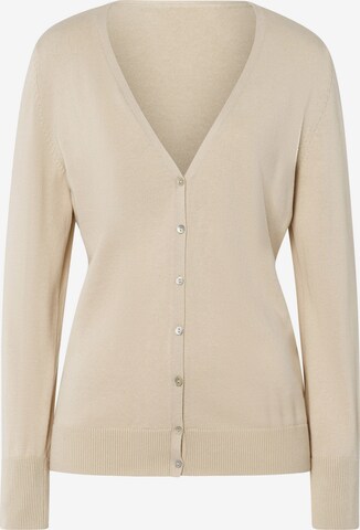 Cardigan heine en beige : devant