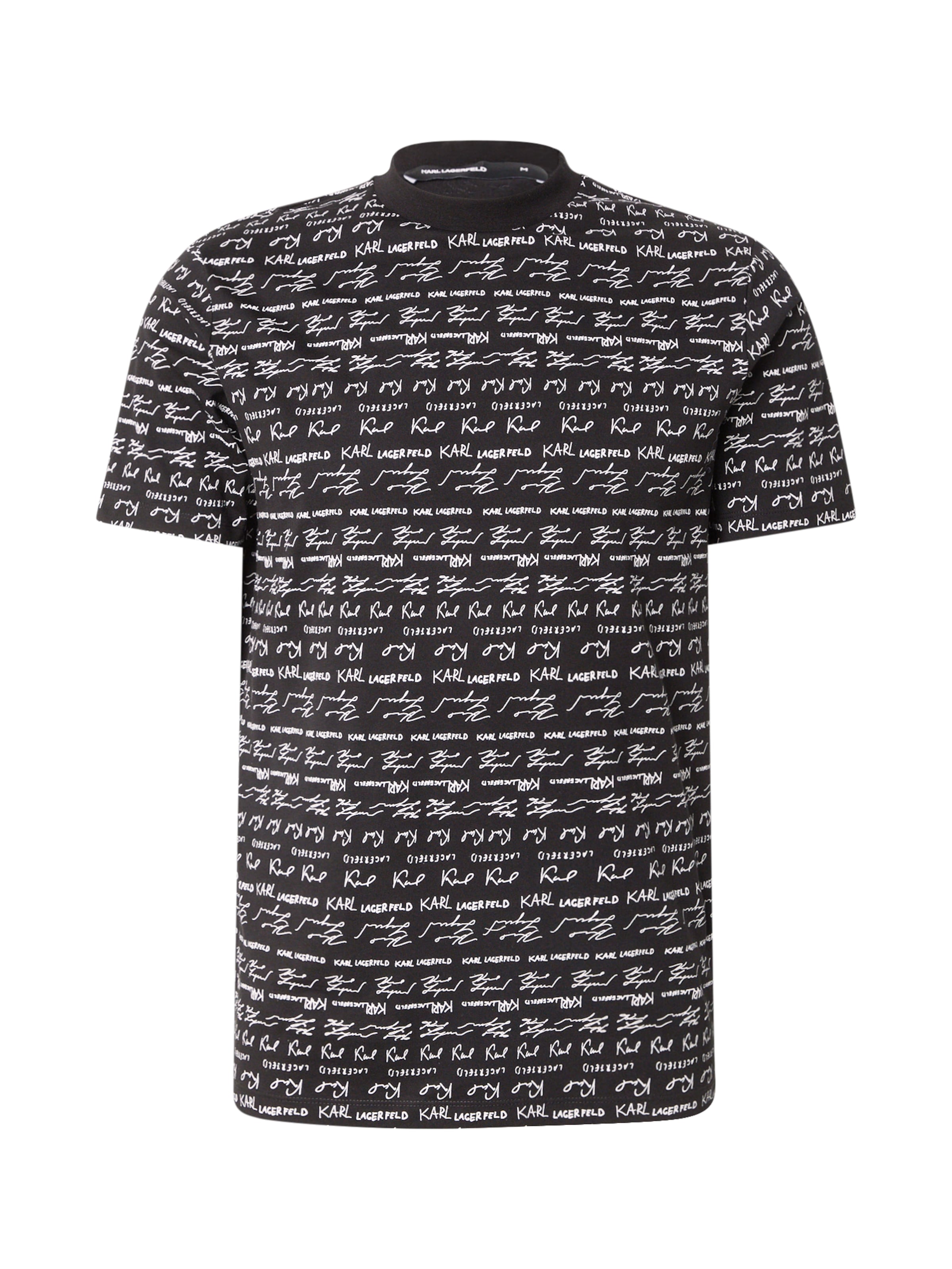 Karl Lagerfeld Tričko - Čierna: predná strana