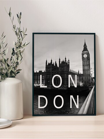 Liv Corday Bild 'London City' in Schwarz