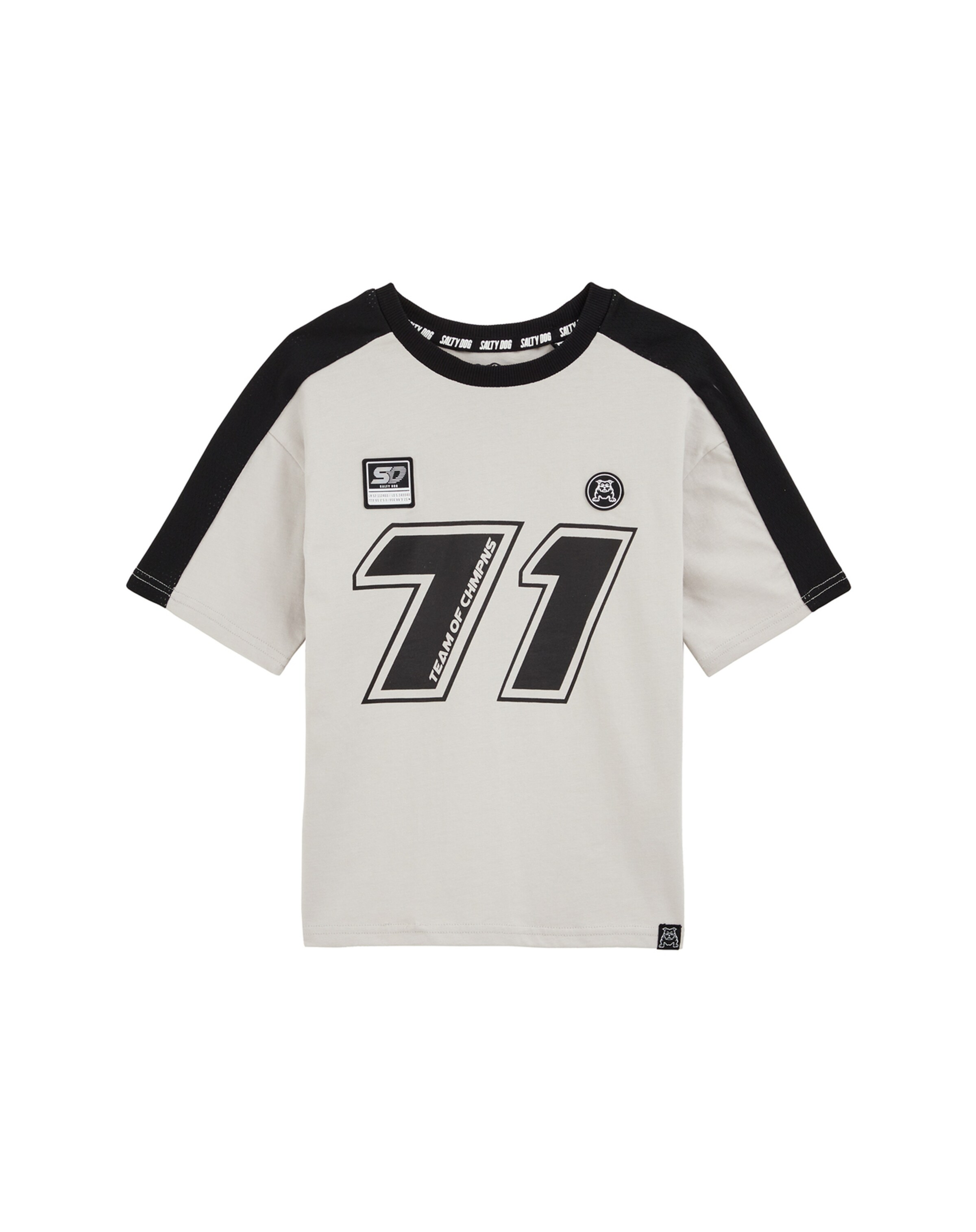 WE Fashion Футболка в Серый: спереди