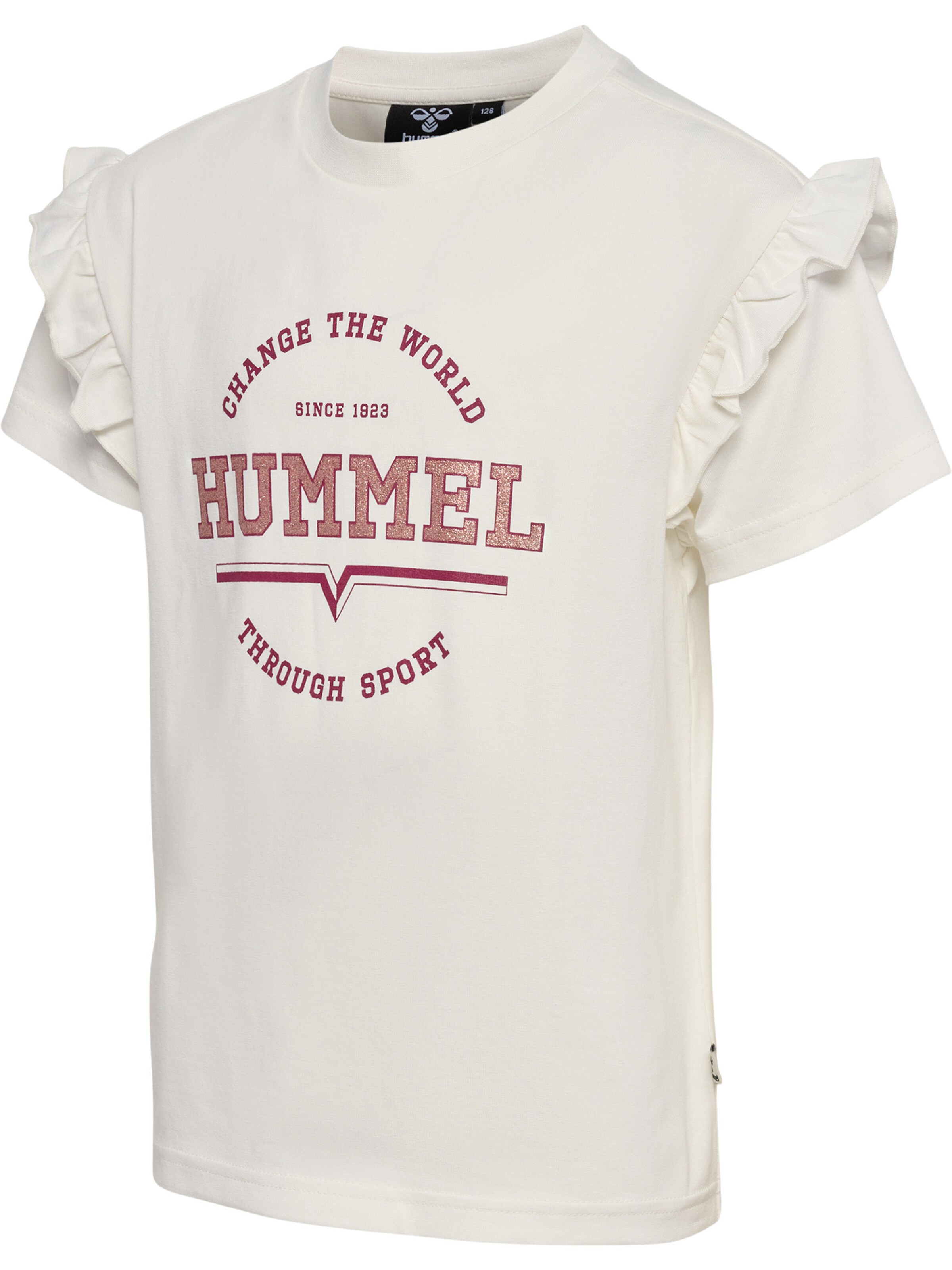 Hummel Shirt 'Violet' in Wit