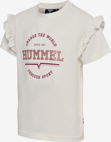 Hummel Shirt 'Violet' in Wit