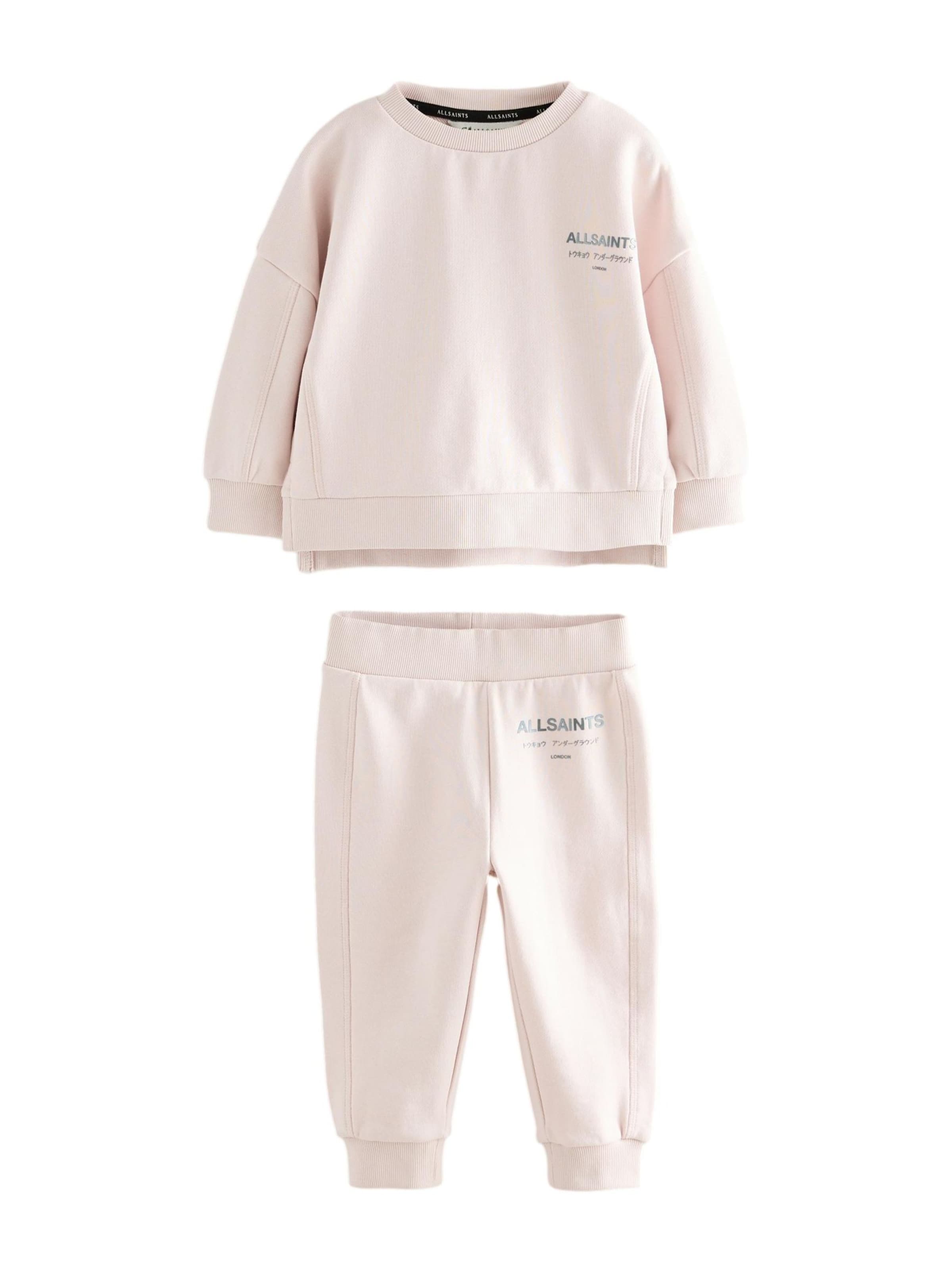 rozā smALLSAINTS Treniņtērps 'Underground': no priekšpuses