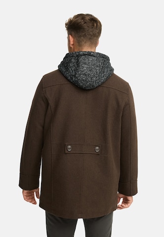Manteau mi-saison 'Cliff' INDICODE JEANS en marron