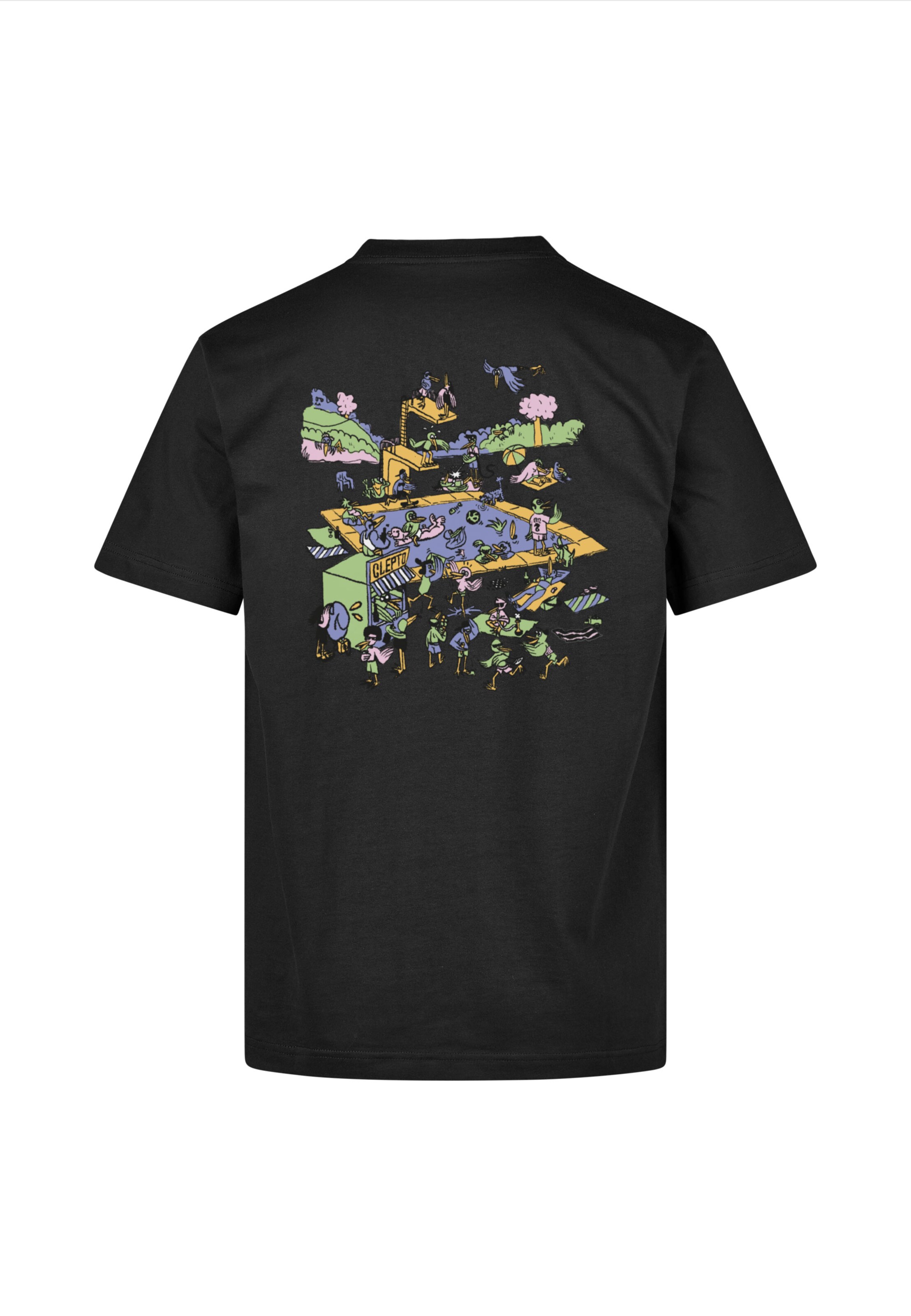 Cleptomanicx T-Shirt in Schwarz