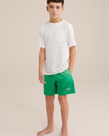WE Fashion Swimming shorts in Green