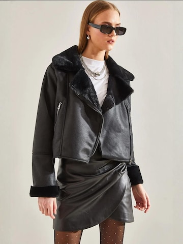 Bianco Lucci - Casaco meia-estação em preto