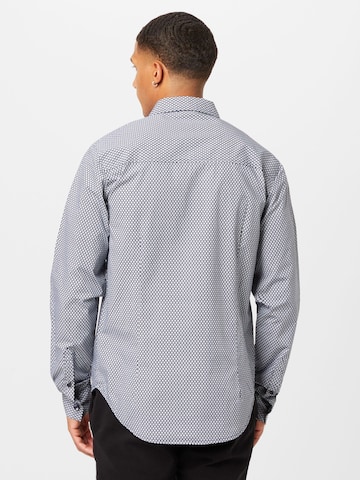 ABOUT YOU Regular fit Button Up Shirt 'Fritz' in Blue