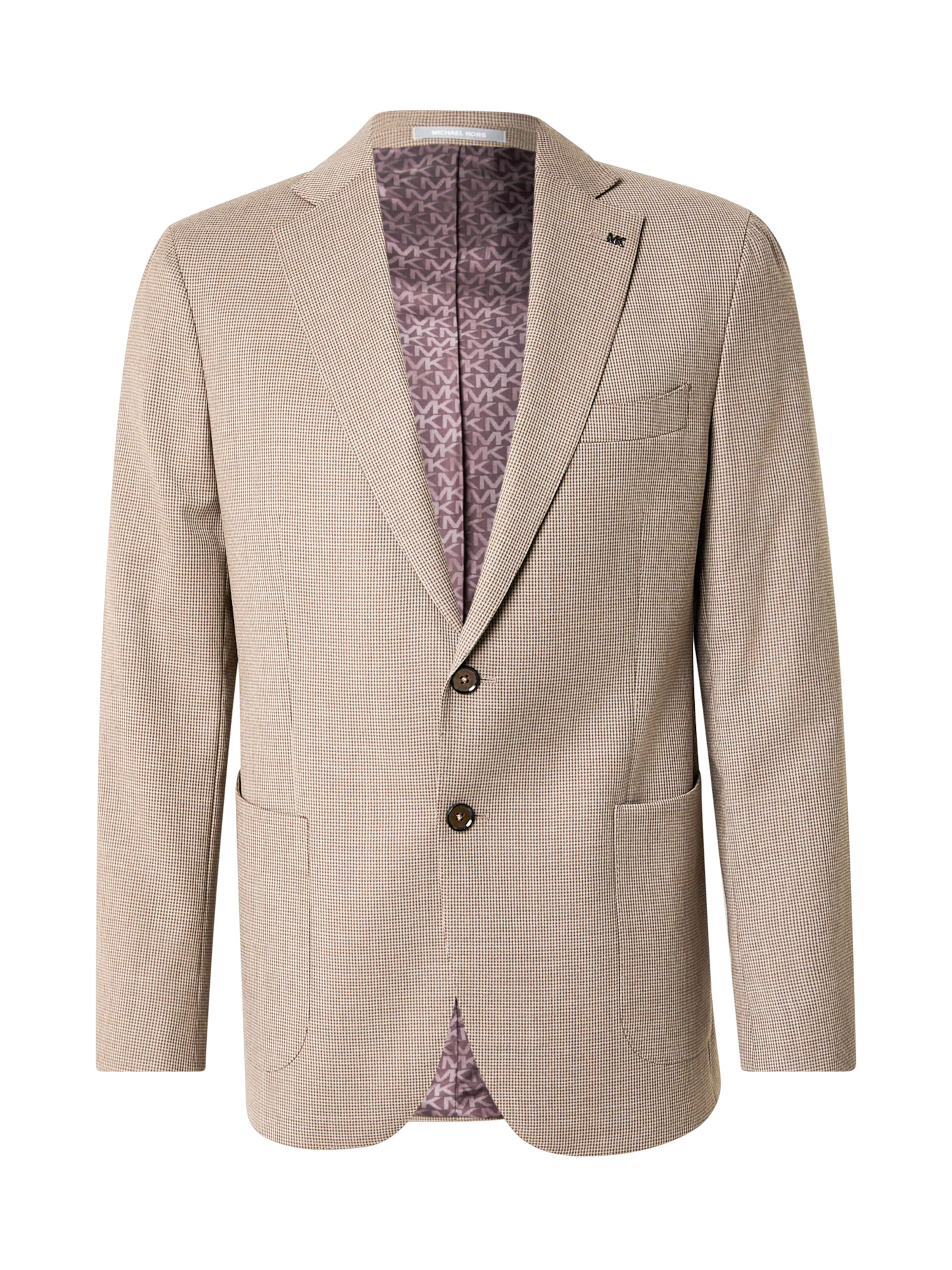 Michael Kors Слим Пиджак в Коричневый: спереди