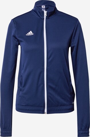 Vestes d’entraînement 'Entrada 22' ADIDAS SPORTSWEAR en bleu : devant