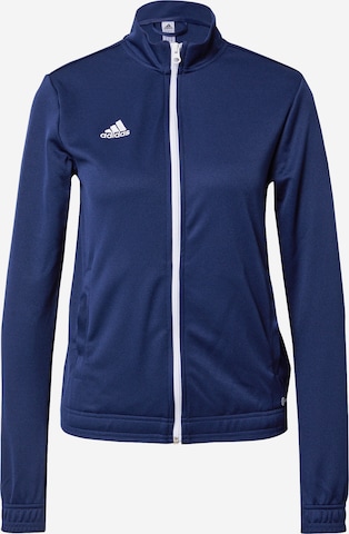 ADIDAS SPORTSWEAR Trainingsjack 'Entrada 22' in Blauw: voorkant