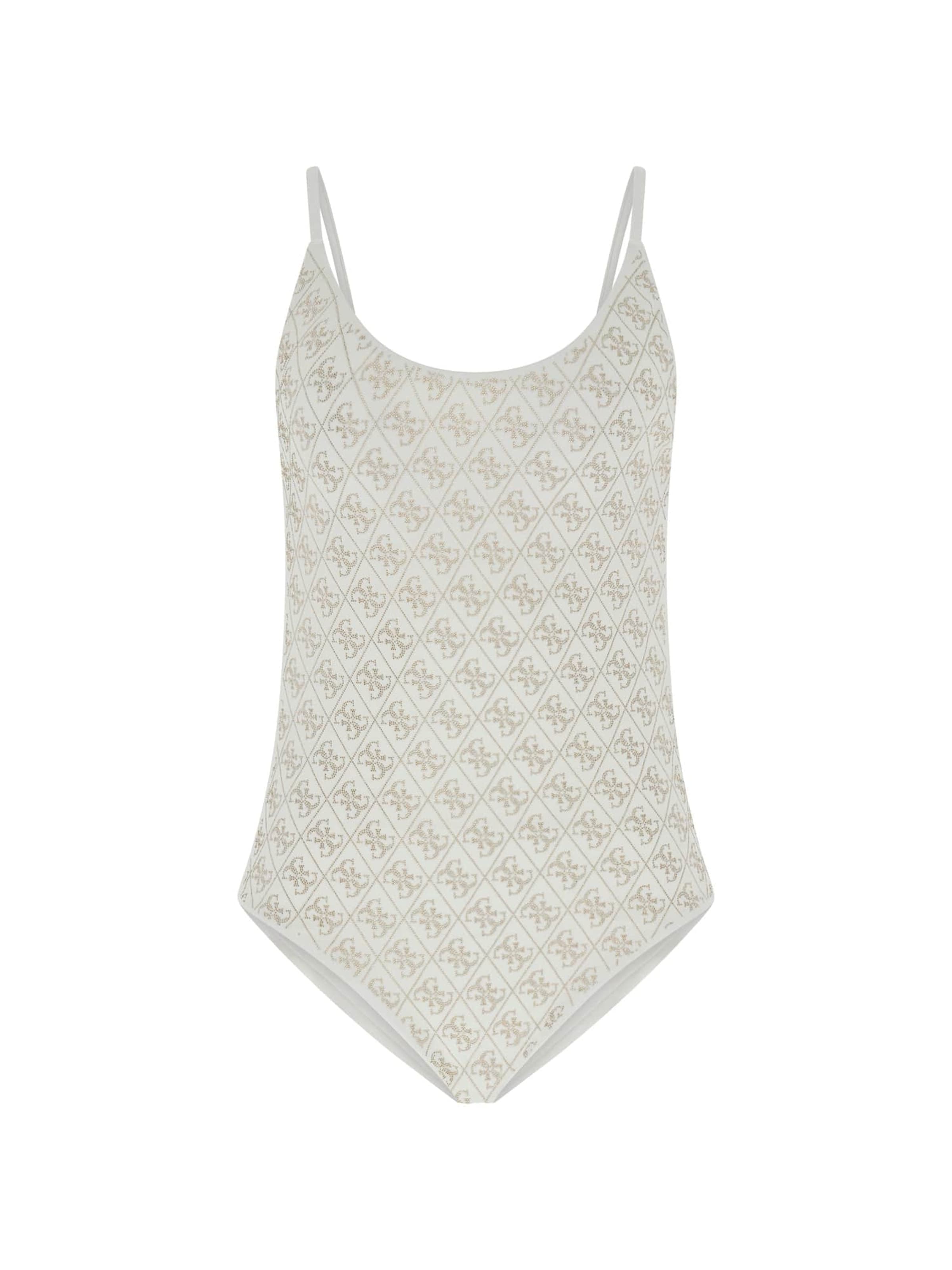 GUESS Badeanzug in Weiß: Vorderseite