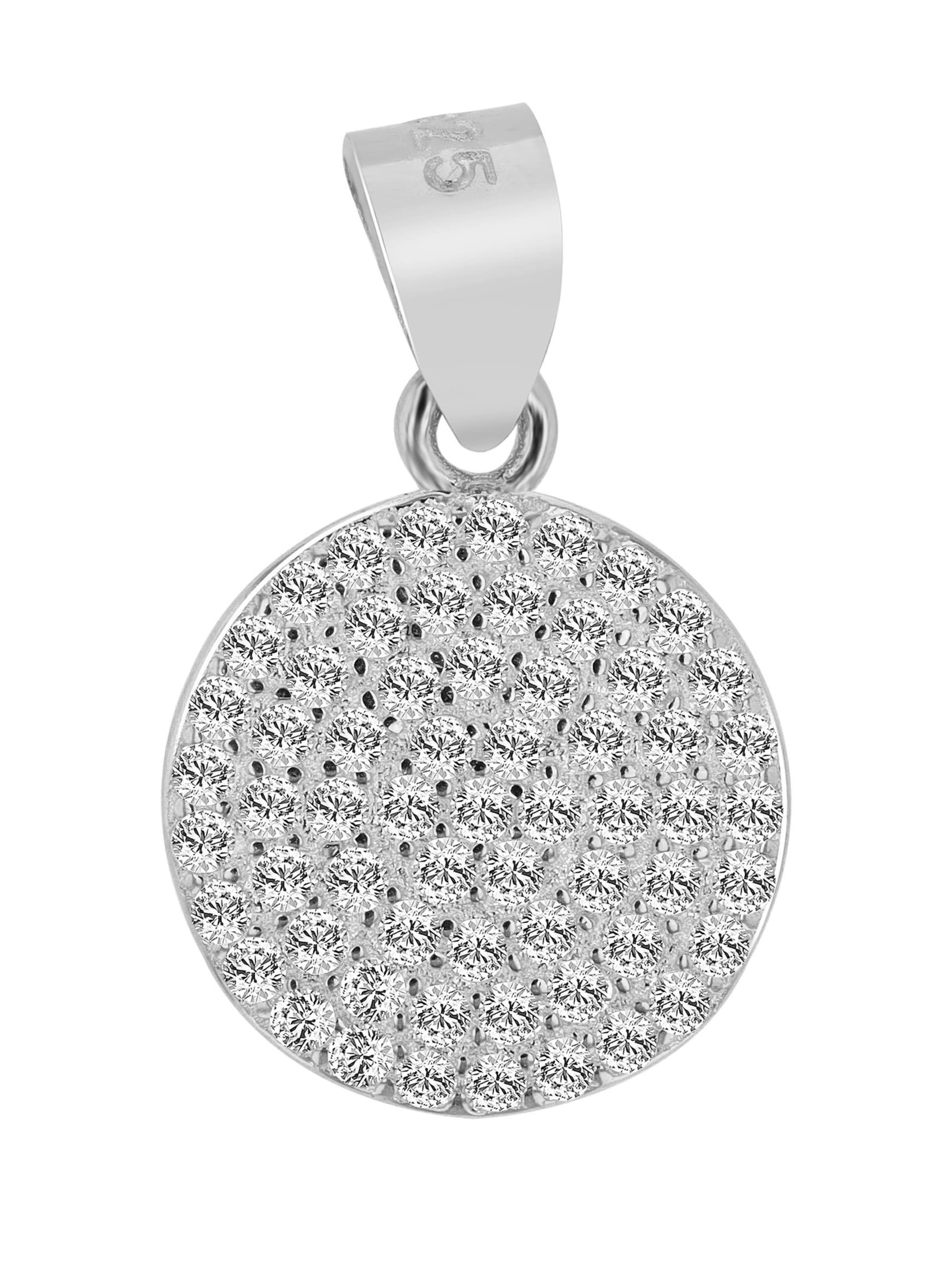 Akzent Pendant 'Uri, 925 Sterlingsilber, langlebig' in Silver: front