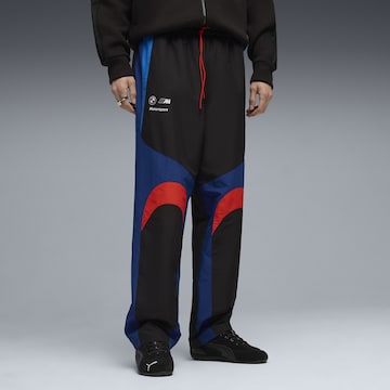 PUMA Regular Broek 'PUMA x BMW M MOTORSPORT' in Zwart: voorkant