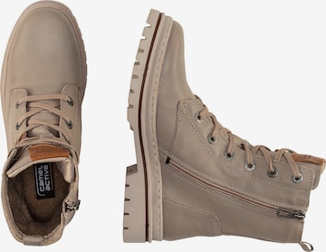 CAMEL ACTIVE Lace-Up Ankle Boots in Beige