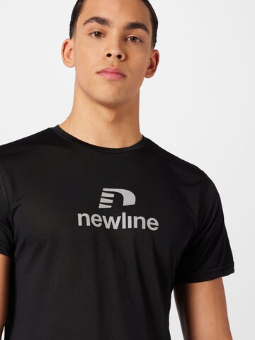 melns Newline Sporta krekls 'HENDERSON'