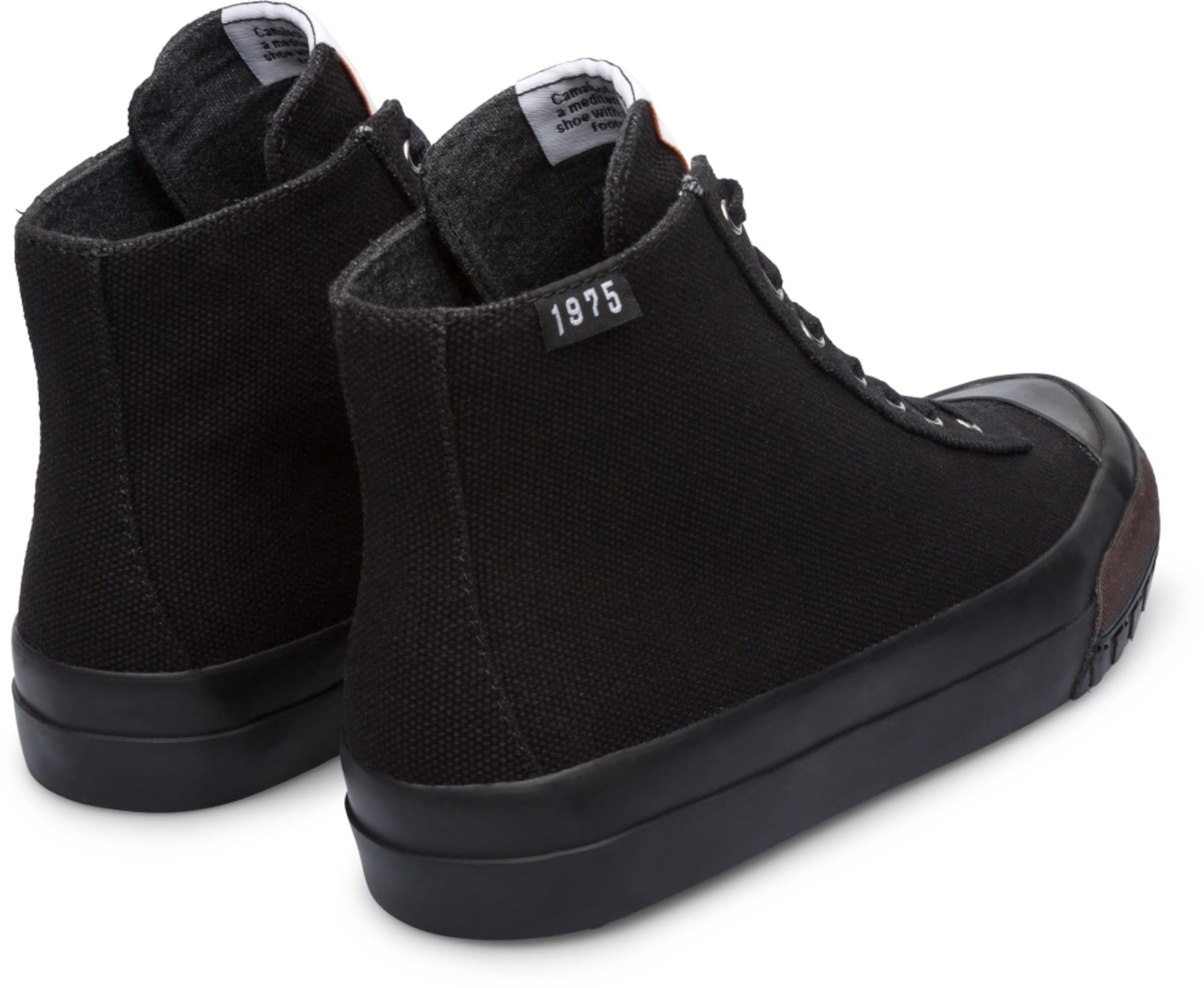 Sneaker alta 'Camaleon 1975' di CAMPER in nero