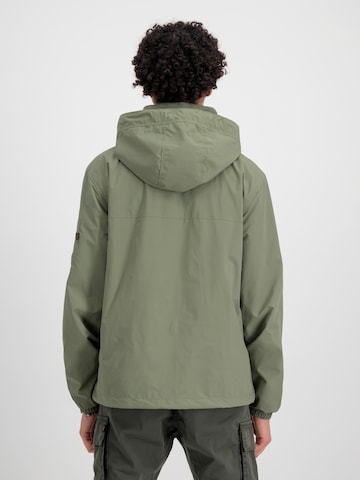 ALPHA INDUSTRIES Prehodna jakna | zelena barva