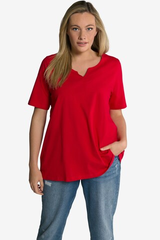 Ulla Popken T-Shirt in Rot: predná strana