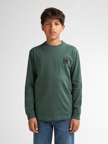 Petrol Industries Shirt in Groen: voorkant