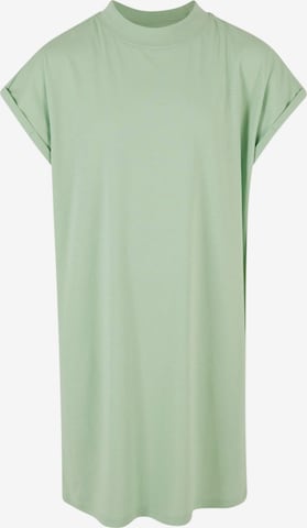Urban Classics Kleid 'Turtle Extended' in Grün: Vorderseite