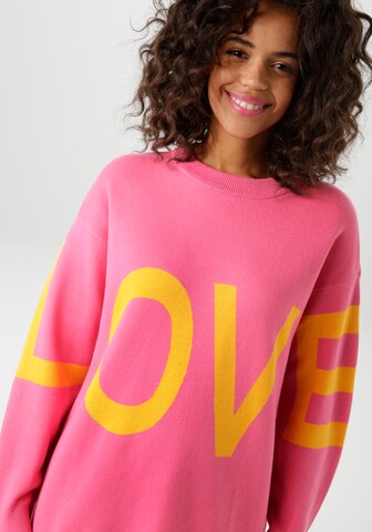 Aniston CASUAL Pullover in Pink