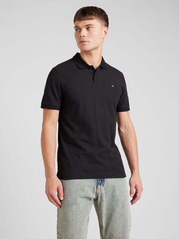 Calvin Klein Poloshirt in Schwarz: predná strana