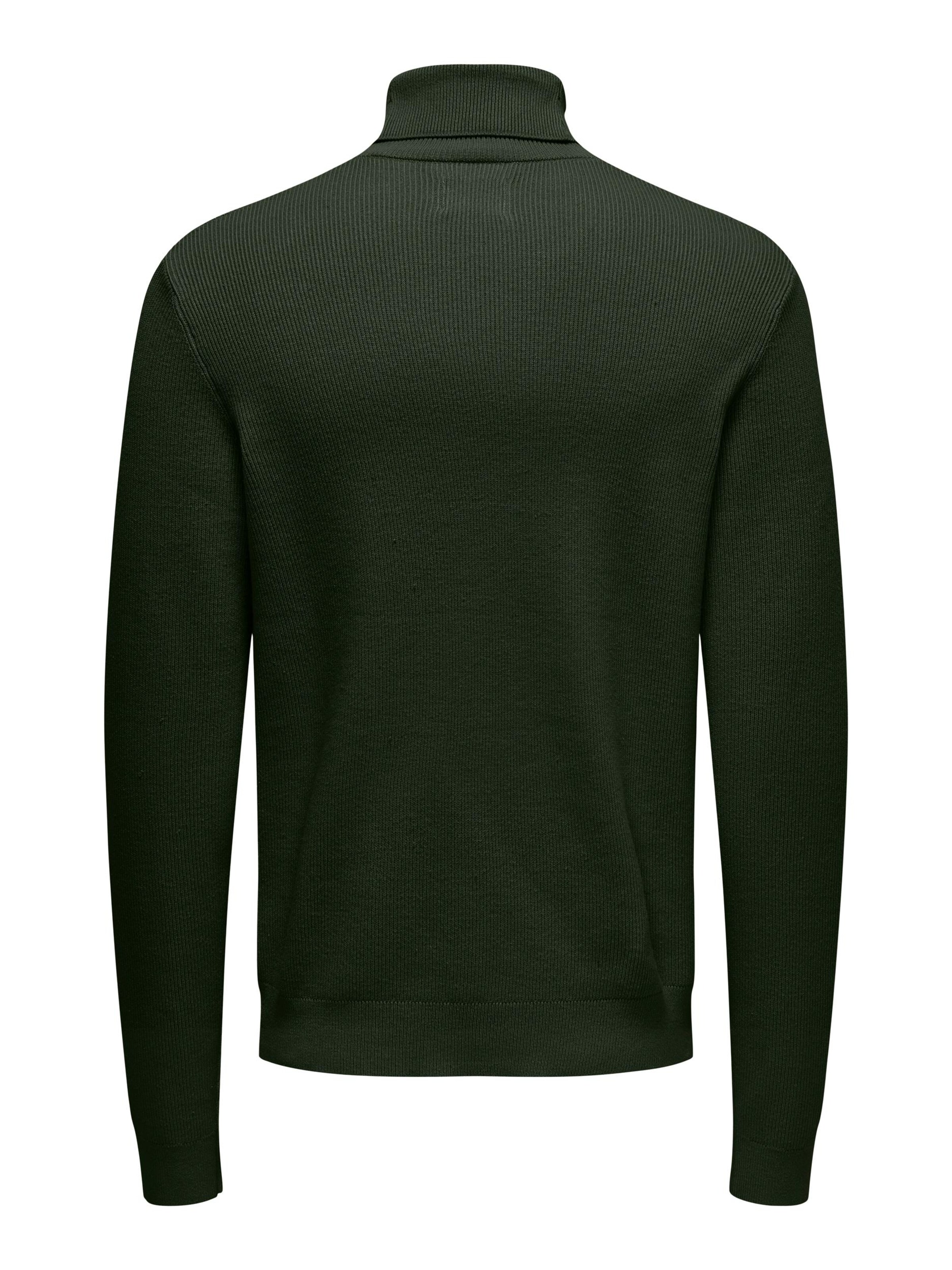 Only & Sons Sweter 'Phil' w kolorze zielony