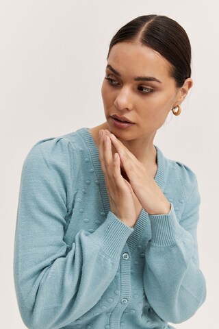b.young Gebreid vest 'NONINA' in Blauw