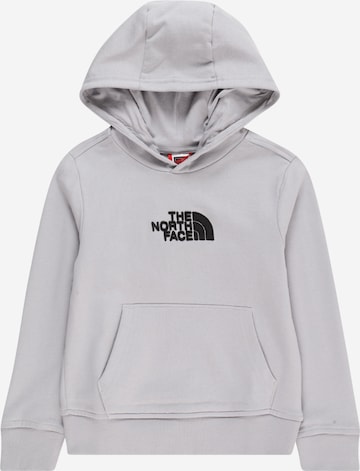 Sweat de sport THE NORTH FACE en gris : devant