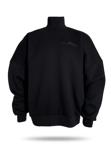 Pull-over 'ETERNITY' QWX2 en noir : devant