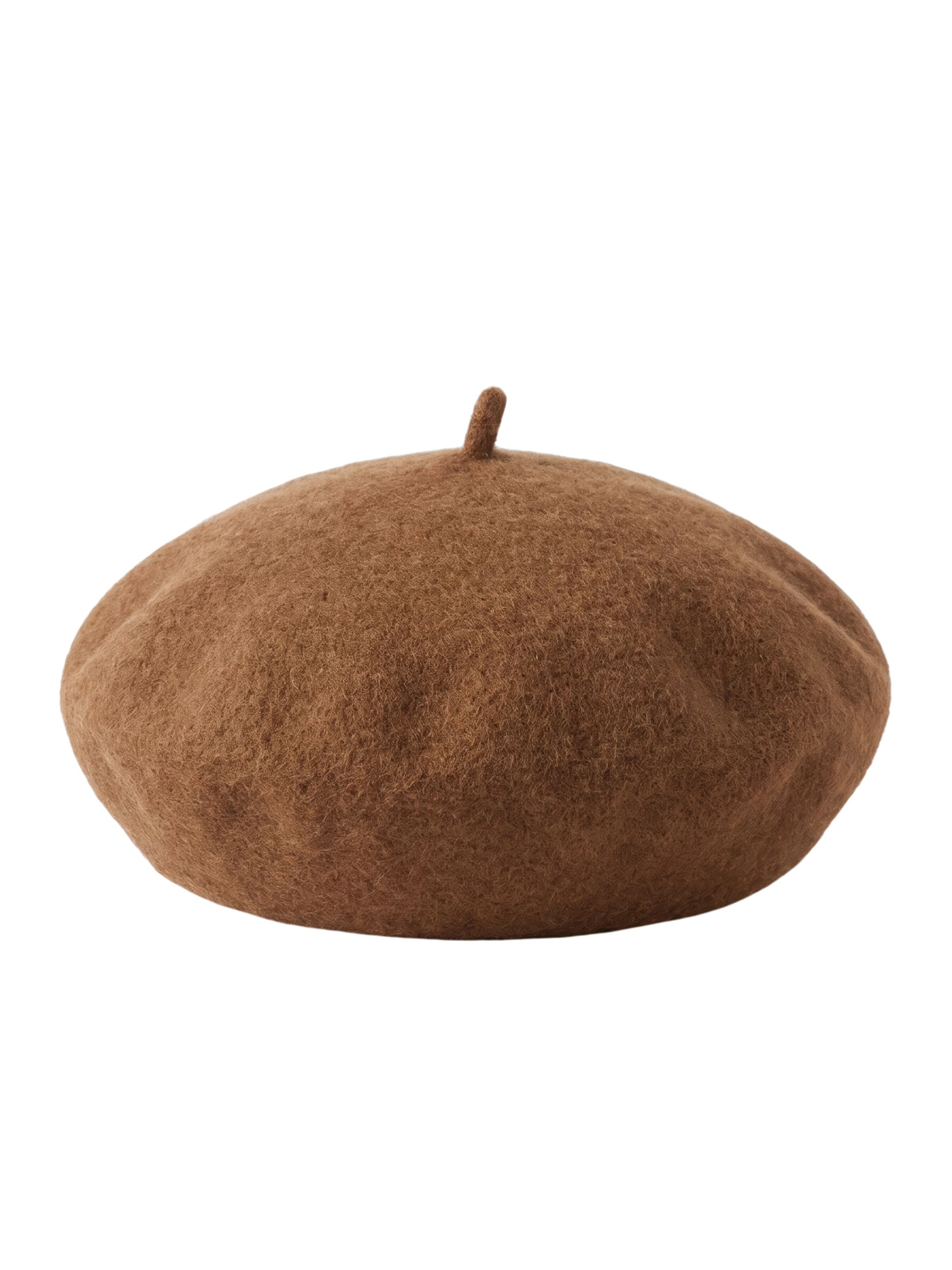 studioselect Beanie 'Emmi' in Brown: front