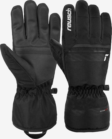 REUSCH Sporthandschoenen 'Snow King' in Zwart: voorkant