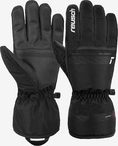 REUSCH Sporthandschuhe 'Snow King' in schwarz / weiß, Produktansicht