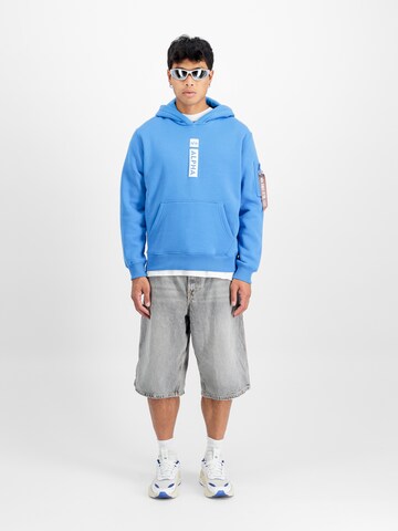 ALPHA INDUSTRIES Свитшот в Синий