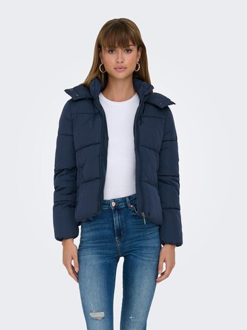 Veste d’hiver 'CALLIE' ONLY en bleu : devant