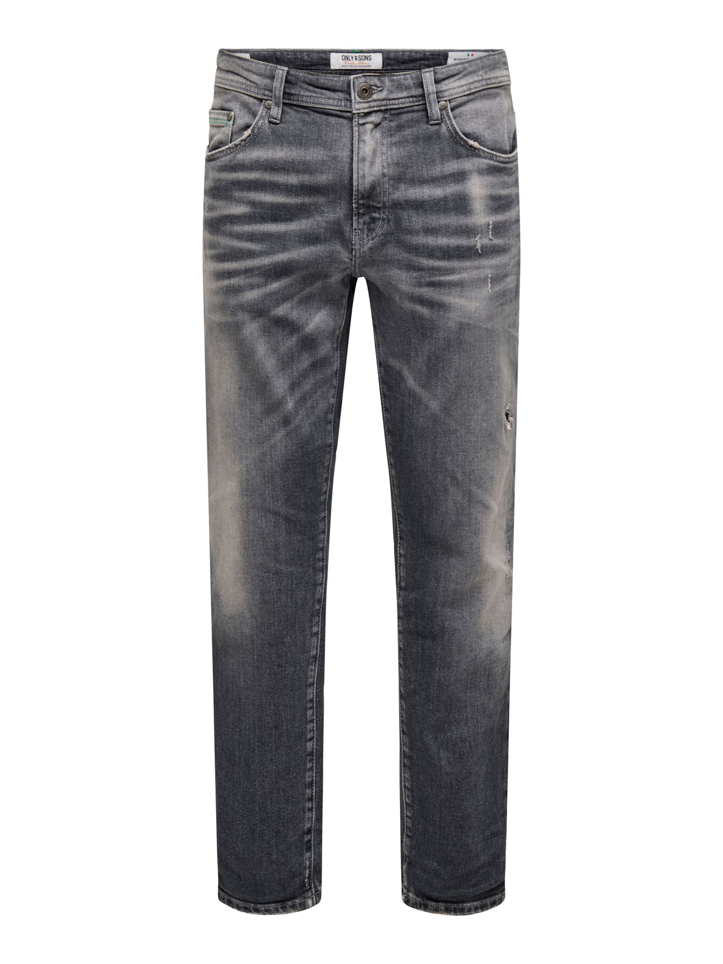Only & Sons regular Jeans 'WEFT' i grå: forside