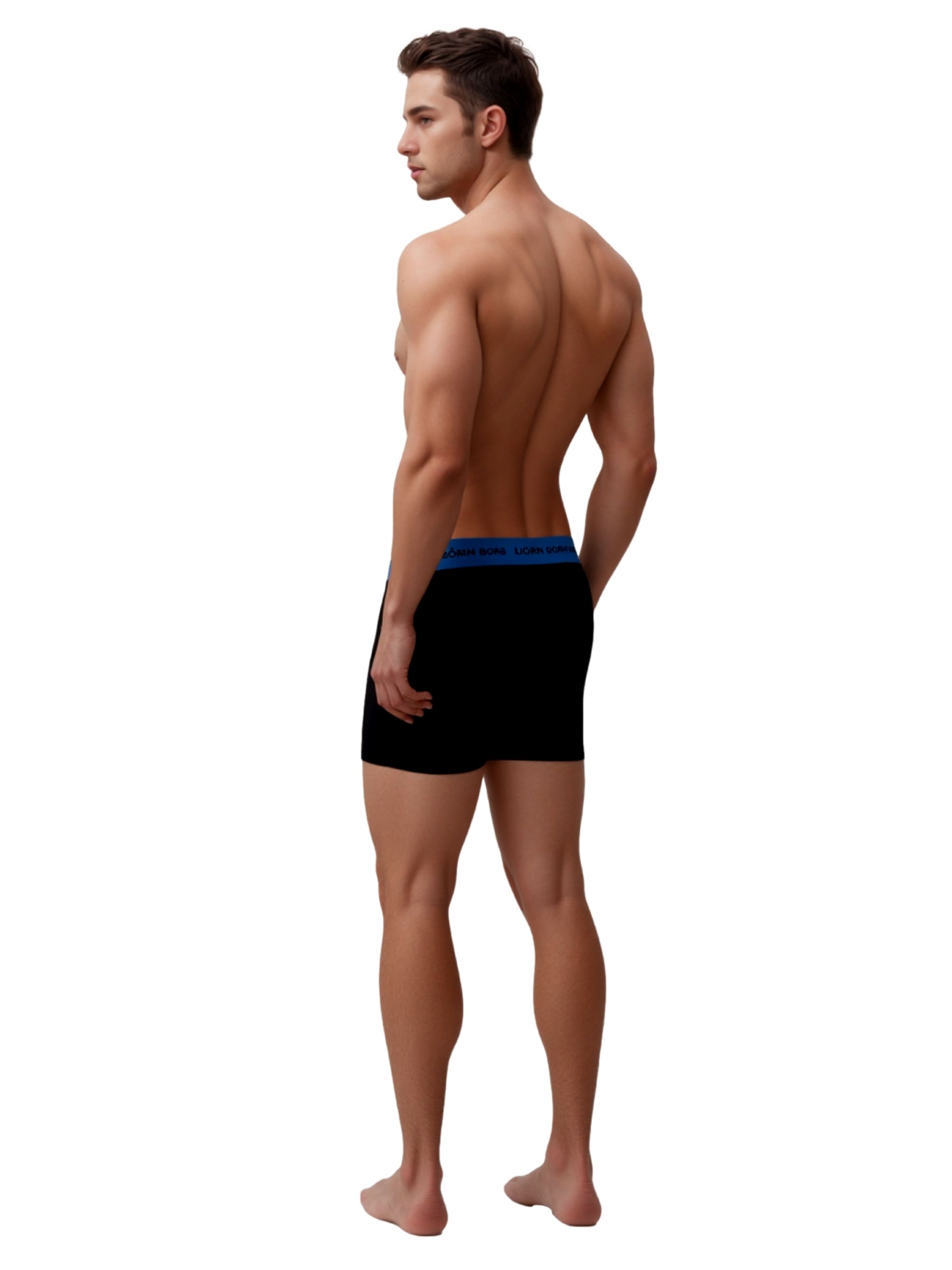 BJÖRN BORG Boksershorts i sort